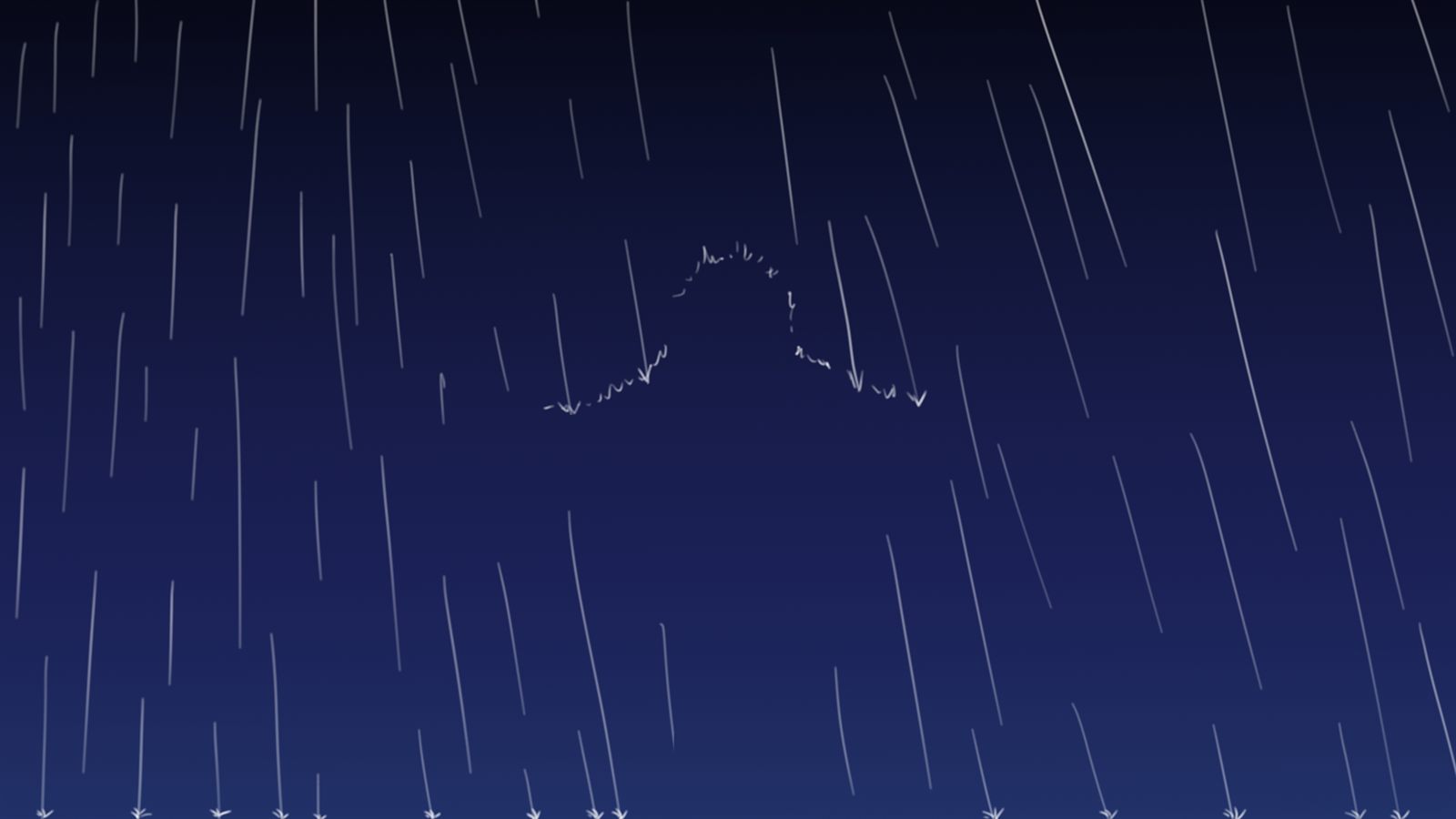 Abstrakte Regenvisualisierung Rain Ideas